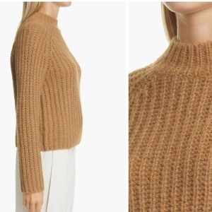 VINCE  Marled Raglan Mohair Alpaca-blend Sweater